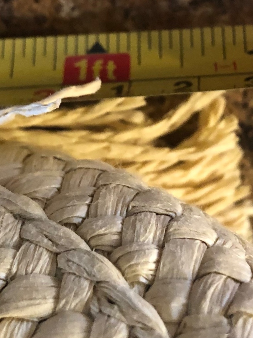 Large Straw Tote - Picture 5 of 6